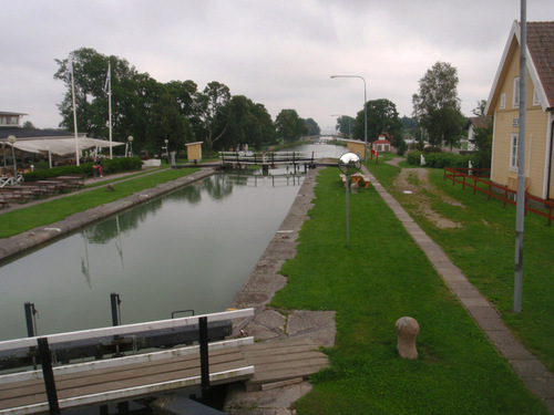 Two locks of the G&ouml;ta Kanal.
